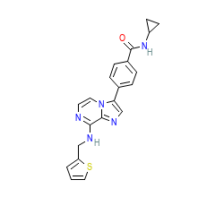2D structure of the orthosteric ligand