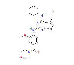 2D structure of the orthosteric ligand