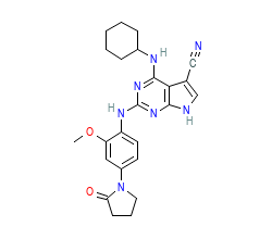 2D structure of the orthosteric ligand