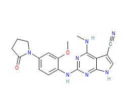 2D structure of the orthosteric ligand