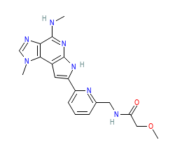 2D structure of the orthosteric ligand