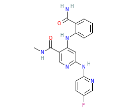 2D structure of the orthosteric ligand