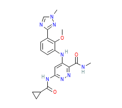 2D structure of the orthosteric ligand