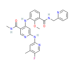 2D structure of the orthosteric ligand