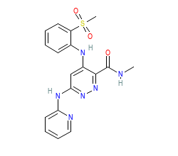 2D structure of the orthosteric ligand