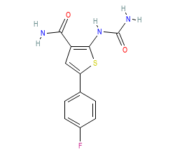 2D structure of the orthosteric ligand
