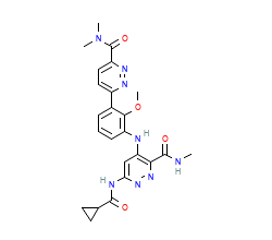 2D structure of the orthosteric ligand