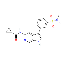 2D structure of the orthosteric ligand
