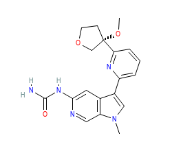 2D structure of the orthosteric ligand