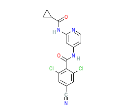 2D structure of the orthosteric ligand