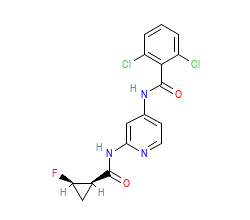 2D structure of the orthosteric ligand