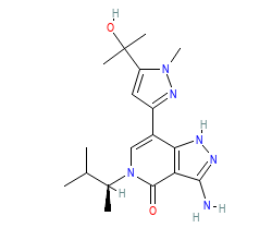 2D structure of the orthosteric ligand