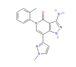 2D structure of the orthosteric ligand