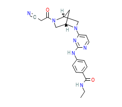 2D structure of the orthosteric ligand