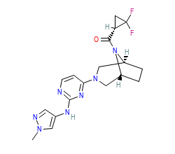 2D structure of the orthosteric ligand
