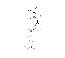 2D structure of the orthosteric ligand