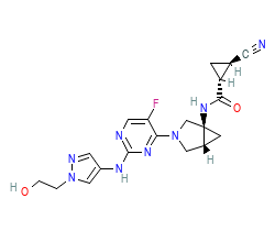 2D structure of the orthosteric ligand