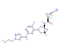 2D structure of the orthosteric ligand