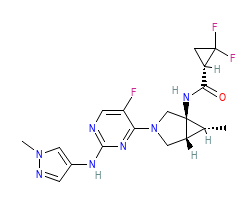 2D structure of the orthosteric ligand