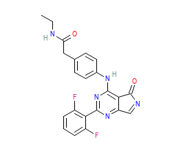 2D structure of the orthosteric ligand