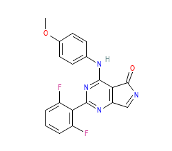 2D structure of the orthosteric ligand