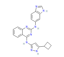 2D structure of the orthosteric ligand
