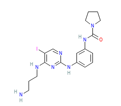 2D structure of the orthosteric ligand