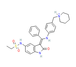 2D structure of the orthosteric ligand