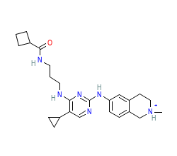 2D structure of the orthosteric ligand