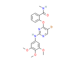2D structure of the orthosteric ligand