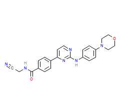 2D structure of the orthosteric ligand