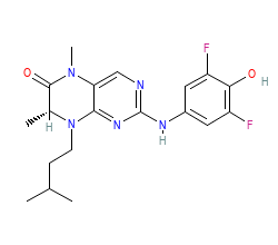2D structure of the orthosteric ligand