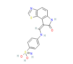 2D structure of the orthosteric ligand