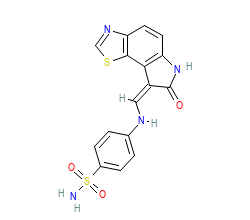 2D structure of the orthosteric ligand