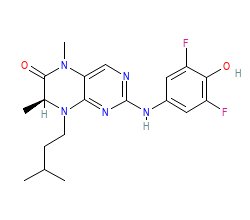 2D structure of the orthosteric ligand