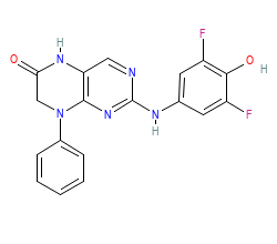 2D structure of the orthosteric ligand