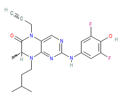 2D structure of the orthosteric ligand