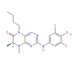 2D structure of the orthosteric ligand