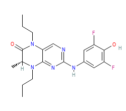 2D structure of the orthosteric ligand