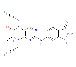 2D structure of the orthosteric ligand