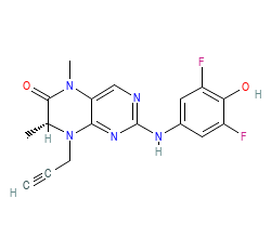 2D structure of the orthosteric ligand