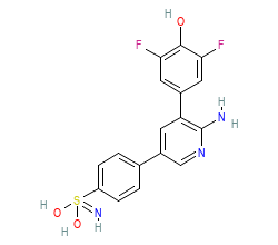 2D structure of the orthosteric ligand