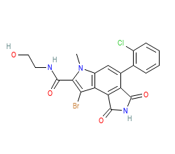 2D structure of the orthosteric ligand