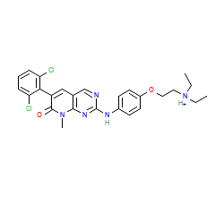 2D structure of the orthosteric ligand