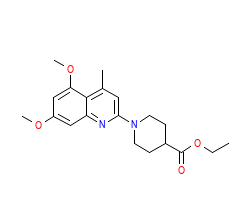 2D structure of the orthosteric ligand