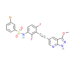 2D structure of the orthosteric ligand