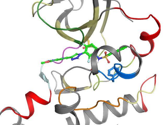 The orthosteric binding pocket