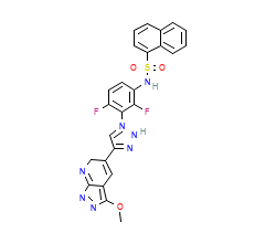 2D structure of the orthosteric ligand