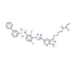 2D structure of the orthosteric ligand