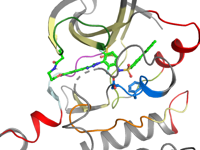 The orthosteric binding pocket
